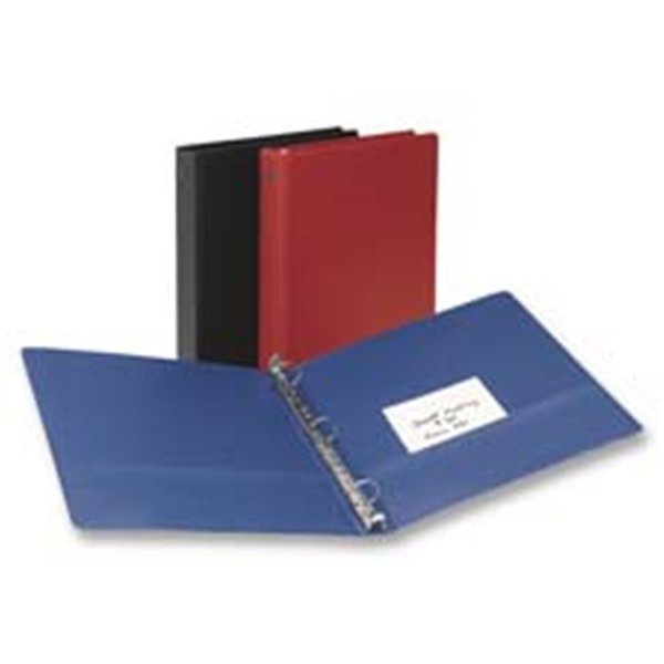 Workstation Consumer Products  Economy Ring Binder- 1in. Capacity- 11in.x8-.50in.- Blue TH861669